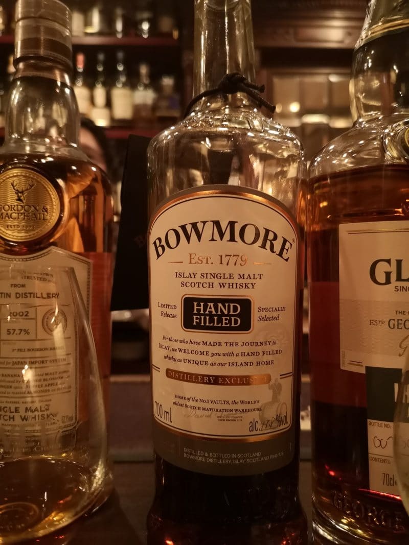 BOWMORE 1995-2019 シェリーカスク 48.8% ハンドフィル