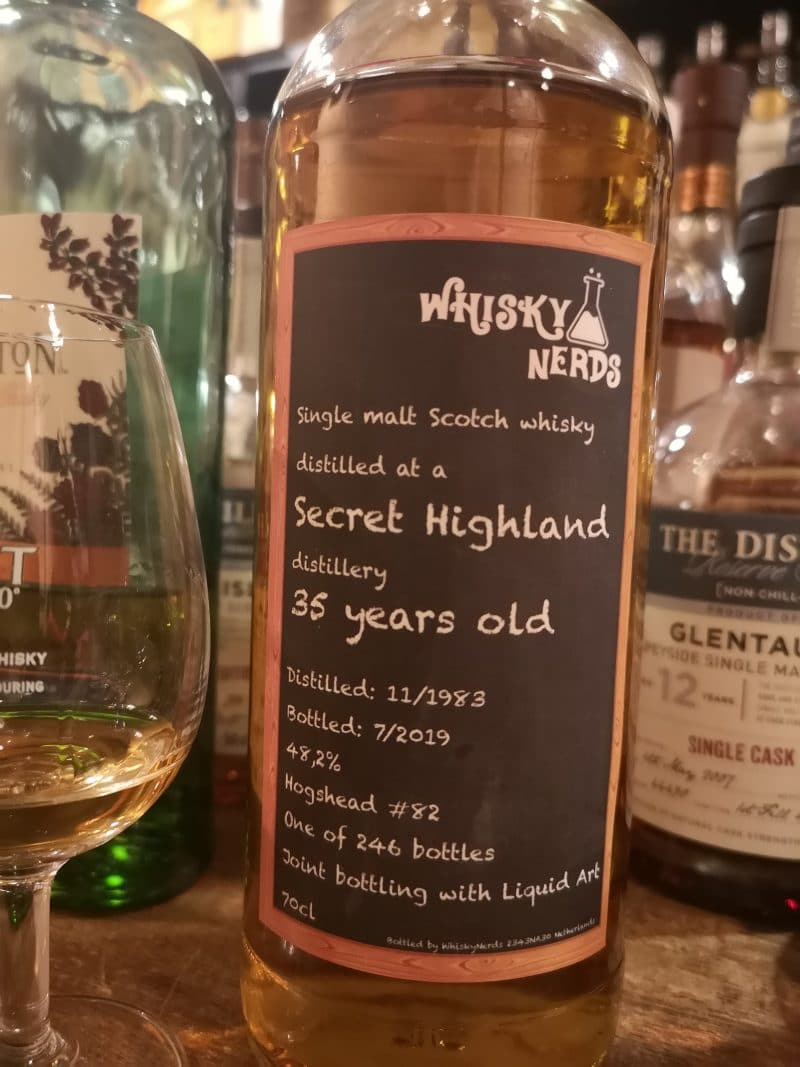 WhiskyNerds Secret Highland 1983-2019